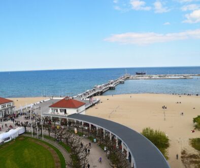 the pier polish sea the baltic sea 752170